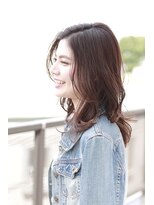 シュシュット(chouchoute)&nbsp;吉祥寺斜めバングフェザーロングボルドークラシカルワンレン/044