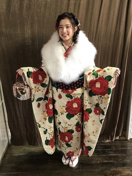 エボノスヘアー エボノスヘアー アンニュイ成人式