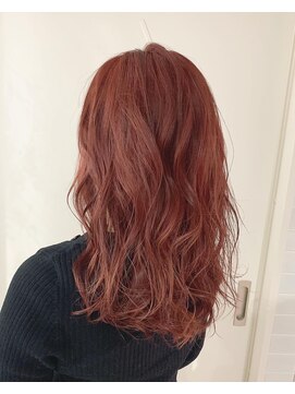 シェリ ヘアデザイン(CHERIE hair design) レッドオレンジ☆