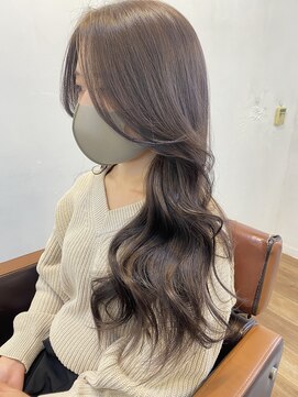 シエルバイアフロート(ciel by afloat) 顔周り×ラベンダーベージュ