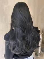 アイティーバイアルバム 藤沢店(IT by ALBUM)&nbsp;ブルーブラックレイヤーカット_アースカラーくびれヘア_ba363431