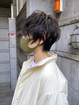 オロ(ORO) 【ORO】ショートパーマヘア 益子[恵比寿美容室20代30代40代50代]