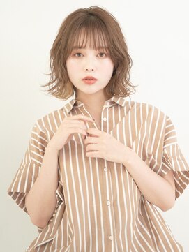 ルクスドレ 新宿(Luxe doree') くびれヘア/アースカラー/地毛風カラー/大人ヘルシー[新宿駅]