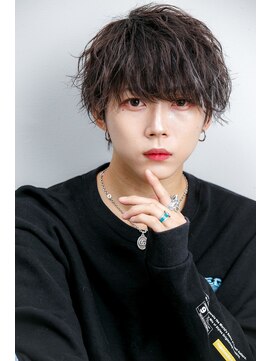 トゥーユー(to you...) メンズ刈り上げマッシュ × ツイストスパイラルパーマ