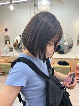 ロウバイレボ 柏(lou by revo) ショートボブ/ミニボブ/マッシュ/切りっぱなし/柏駅