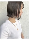 外ハネ簡単切りっぱなしボブ【浦和】