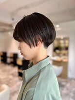 ソイクフ(SOY KUFU)&nbsp;20代30代40代イメチェンヘアスタイル似合わカットベージュ