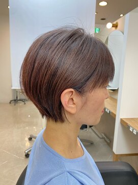 ヘアサロン ハクギンザ(hair salon haku GINZA) 【haku/山下】丸みショート【銀座/銀座5丁目】