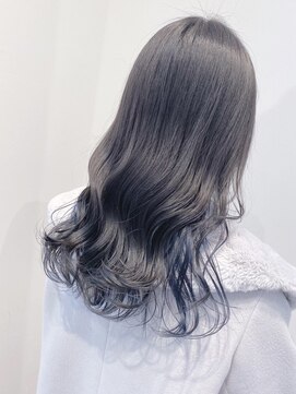 ゴウトゥデイ 横須賀店(GO TODAY) 王道ダークグレージュ×インナーサファイア