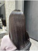 20代30代40代レイヤー シースルーバング 無造作ミディアム