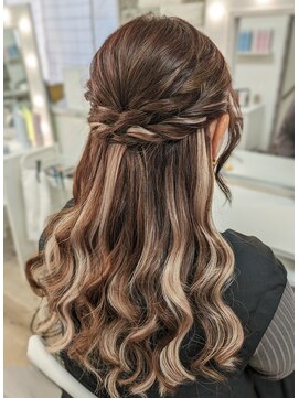 ミザリー(MISERY) ハーフアップ