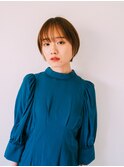 丸みショート【髪質改善/ヘッドスパ/カラー/いわき】