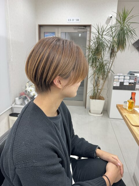 《LS HAIR 片山》20代30代40代　大人のマッシュショート◎