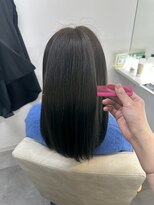 エクラートリアン 藤沢店(ECLART Lien)&nbsp;ダメージレス縮毛矯正☆メテオカラー