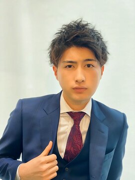 ラエレメン(Laere men) 【2way】アップバングショート