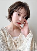 10代20代30代40代くびれボブレイヤーボブショコラブラウン