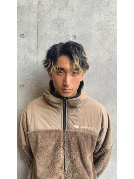 クレア 下北沢(CREA) メンズブリーチパーマ
