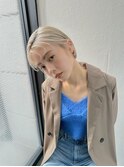 夏ショート×ハイトーンボブ