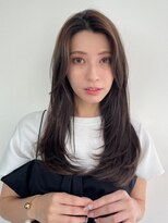 ケーツー エソラ池袋店(K-two) 顔周りレイヤーで華やかロング*レイヤーロング*センターパート