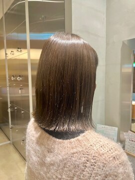 オーガニック リブ 川越(organic+live) 大人美人アッシュオリーブショコラアッシュ韓国ヘアモテ髪