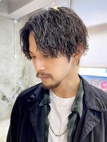エリマバイフィフス 調布(elima by fifth) 緩め波巻きパーマセンターパートフェーブパーマ20代30代刈り上げ