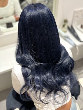 アルファバイオリカ(ALPHA by ORIKA) ブリーチ1回で出来る♪ダークブルー☆