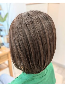 アン(an) グレージュ×髪質改善プラチナカラー