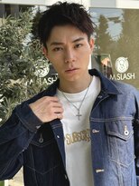 エムスラッシュ アヴェダ 自由が丘(M.SLASH AVEDA)&nbsp;メンズカット/ショート/ニュアンスパーマ/アップバング