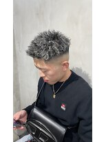 クロー(CROW)&nbsp;スキンフェード×ツイストパイラル×ハイライト