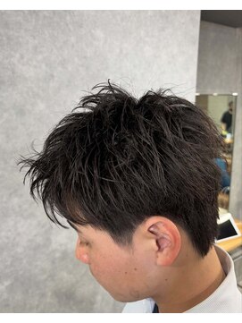 クリーブ 池袋(creeb) スパイキーショート、アップバング、メンズショート池袋