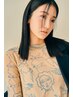 カット＋酸性ストレート（ノンアルカリ縮毛矯正）　￥19000