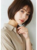 20代30代40代小顔似合わせカットイメチェン前髪こなれミディ