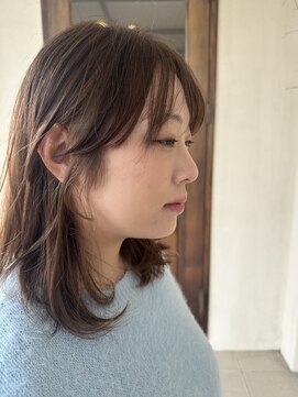 フランジェッタヘアー(Frangetta hair) レイヤー