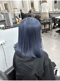 韓国風ネイビーカラー/ブルーブラック