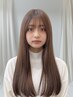 【人気No.3】やわらか縮毛矯正＋カット＋潤艶トリートメント　￥16500円