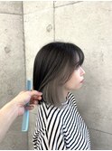 【RYOYA】インナーカラー/ホワイトグレー