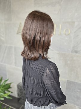 メゾン アヴァロ(Maison Avallo) ダークカラーのくびれヘア