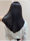 黒髪 髪質改善トリートメント 艶髪 ワンカール 20代