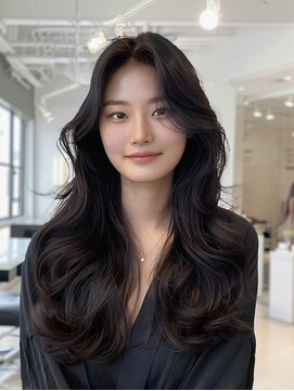 スタートウキョウ 渋谷(STAR TOKYO) 20代レイヤーカット×韓国風◎ヨシンモリ×透明感グレージュ