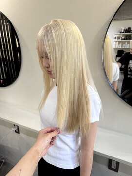 ラキングキョウト(LA KING KYOTO) 抜きっぱなしカラー2ブリーチ