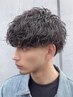 【Men's】カット+ツイストスパイラルパーマ  [新宿/新宿駅/縮毛矯正]