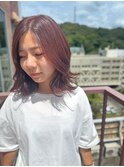#ピンク #ベージュ #ピンクベージュ #ブリーチなし #暖色