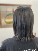 切りっぱなしボブ