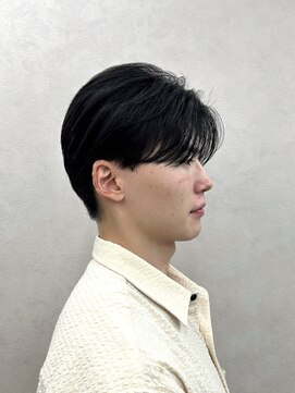 クム 横浜(qumu) 【qumu MARIKO】メンズカット×センターパート
