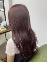 ヘアーアンドビューティーザ エフ(Hair Beauty the F)&nbsp;＊ピンクバイオレット_巻き髪_韓国風_m272