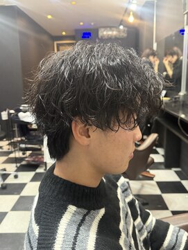 ジョーカー(JOKER) シャドウパーマ〔京都美容室/伏見桃山/メンズ〕