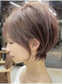 似合わせカット20代30代40代50代くびれショート丸みショートボブ