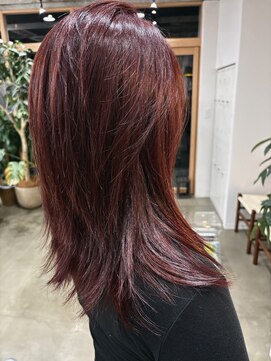 ウッド(uood) チェリーレッド