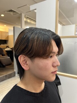アクトプレミアヘアー栄(Act premier hair sakae) センターパートウルフ