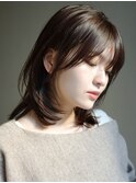 ミディアムレイヤー*レイヤーボブ*レイヤーカット*30代40代50代